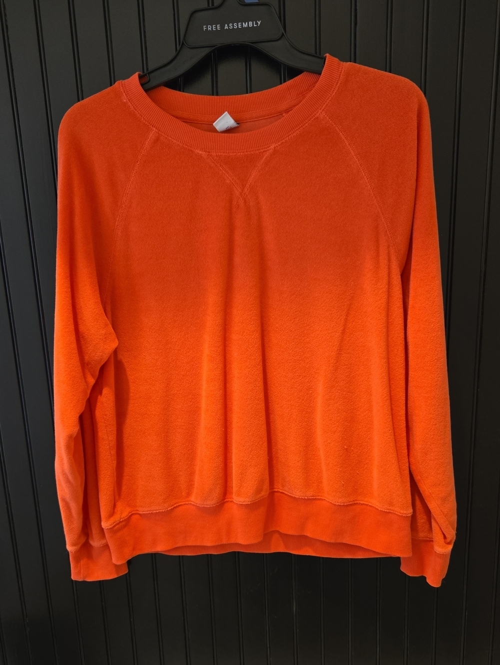 Old Navy Orange Women's Crewneck Sweatshirt